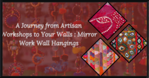 Handmade Mirror Work Wall Hangings